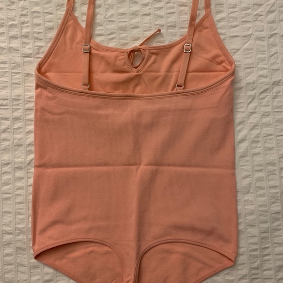 Light Pink Bodysuit with Bow - Picture 2 of 2